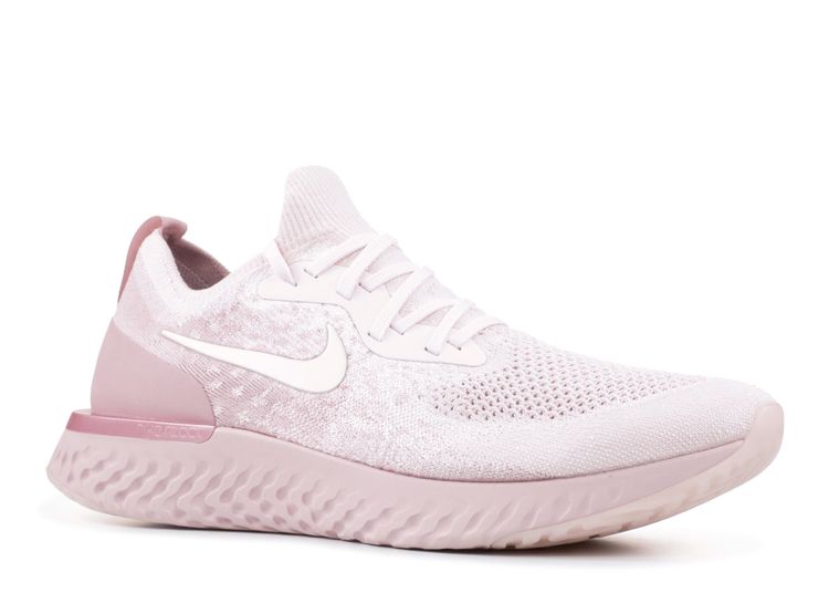 women's nike epic react flyknit running shoes pearl pink