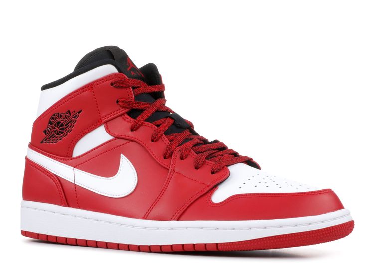 jordan retro 1 red and white