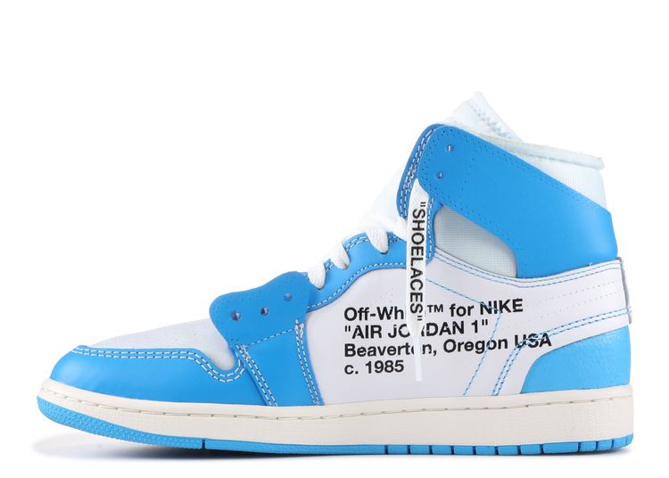 nike jordan off white unc