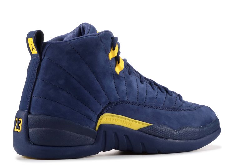 jordan 12s michigan