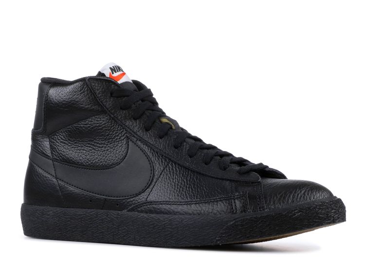nike blazer mid prm black