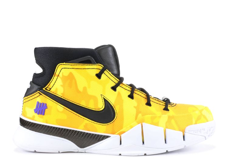 Undefeated X Zoom Kobe 1 Protro 'Yellow 