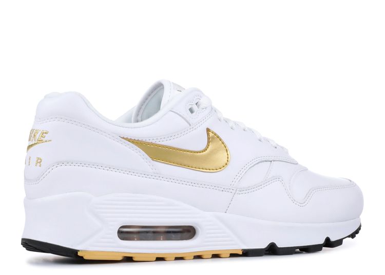 nike air max 90 white and gold