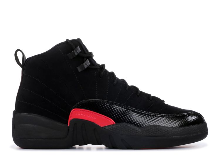 jordan 12 pink black