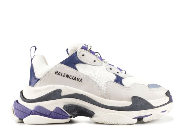 purple balenciaga sneakers