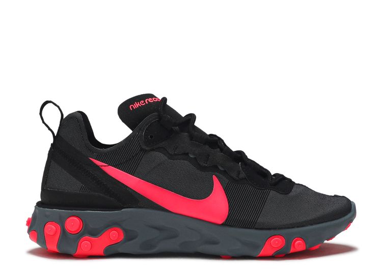 black and red nike element