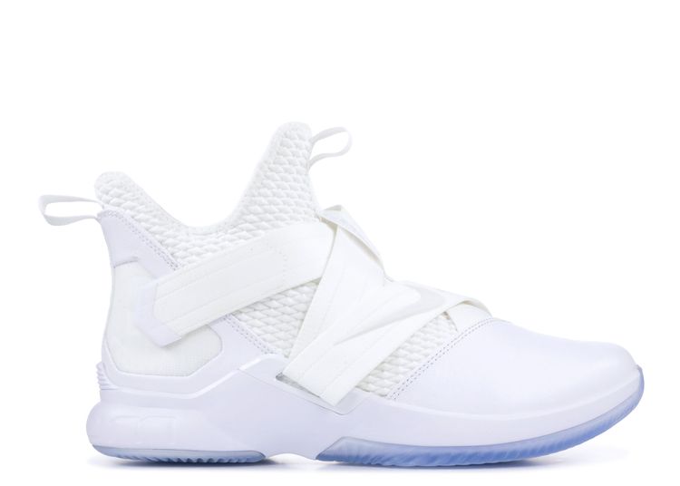 all white lebron soldier 12