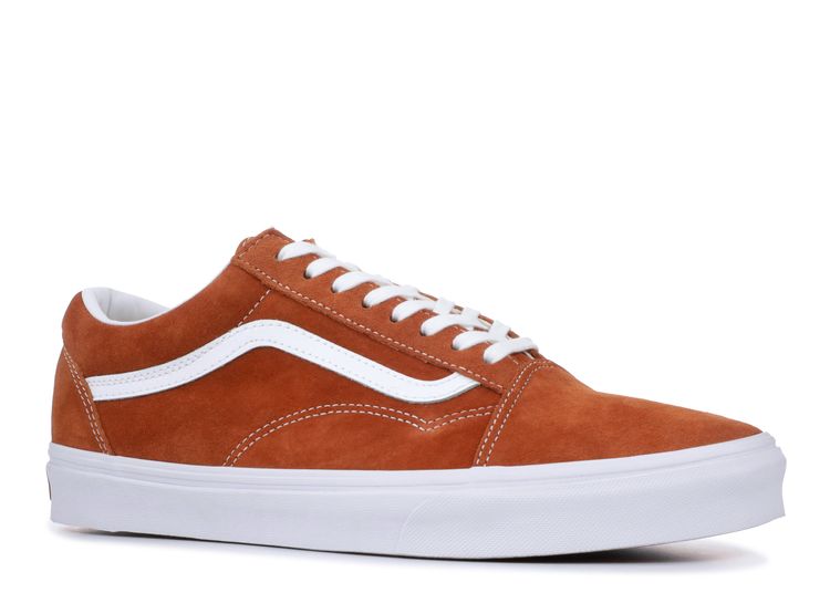 vans old skool leather brown