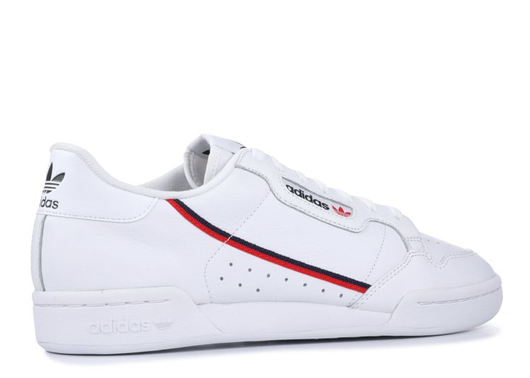 adidas continental 80 rascal white