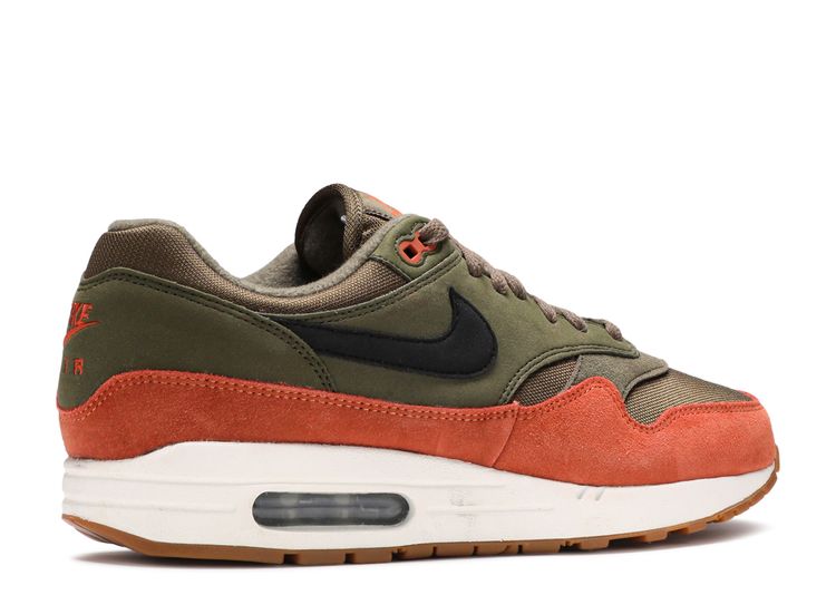 nike air max 1 olive canvas