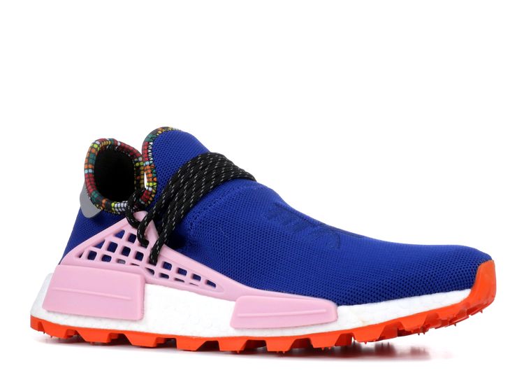 human race pink and blue