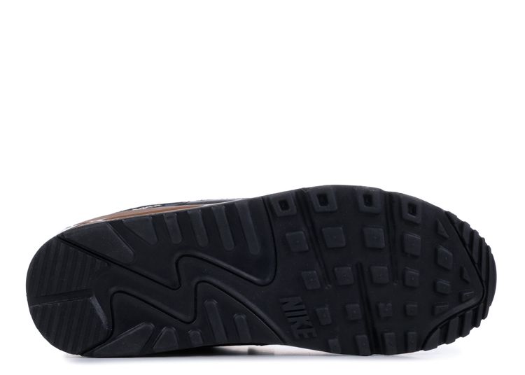 Nike Leather Air Max 90 Premium vinyl in Black for Men Lyst