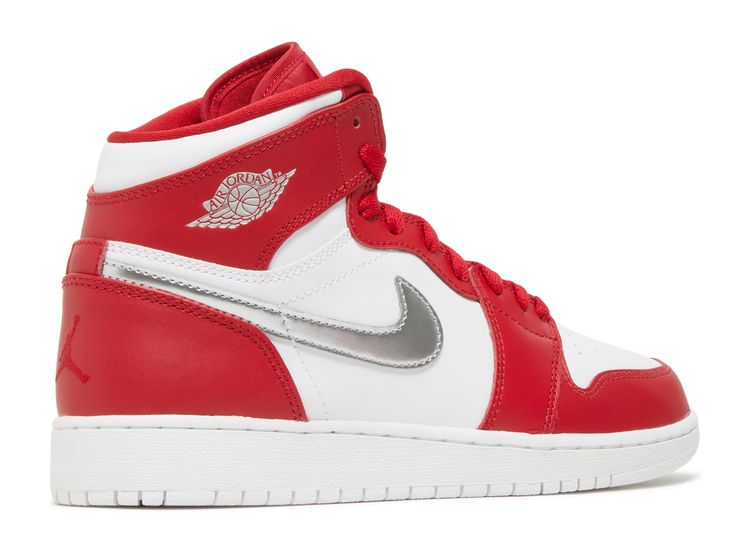 red white and silver jordan 1