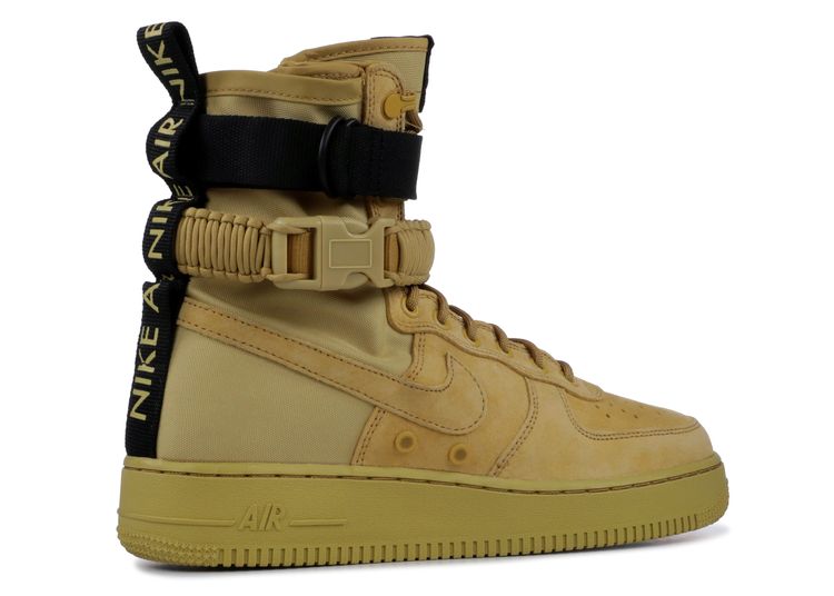 Nike SF Air Force 1 Men's Boot, Size: 12, Club Gold/Black
