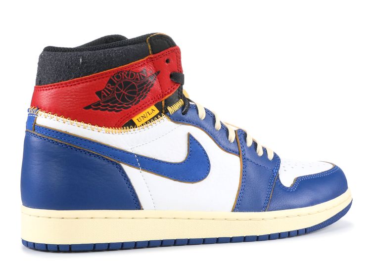 jordan 1 blue and red