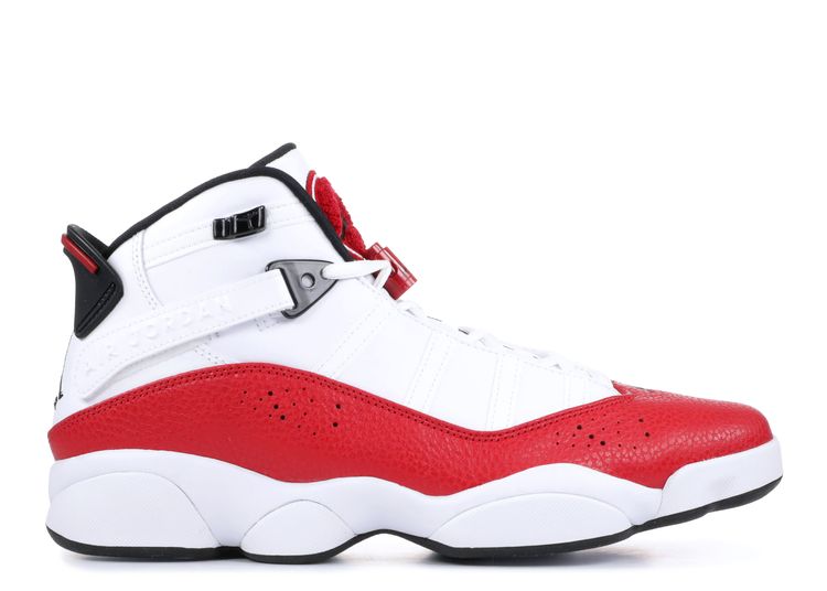 air jordans 6 rings red