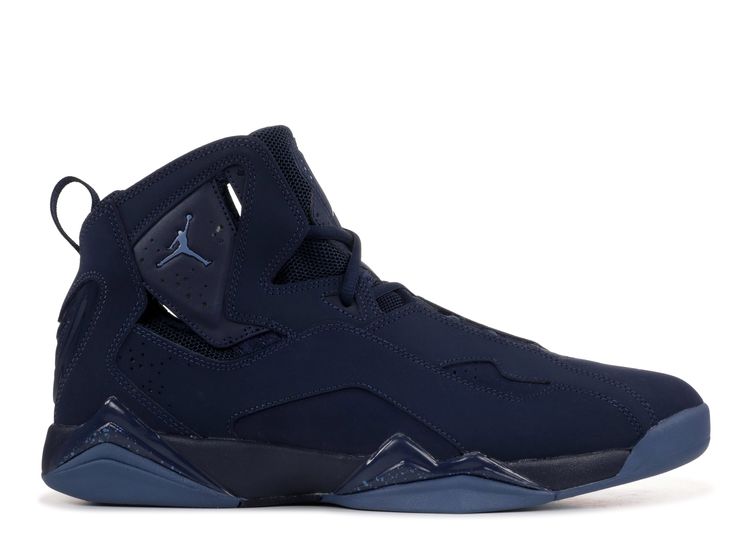 navy blue jordan true flight