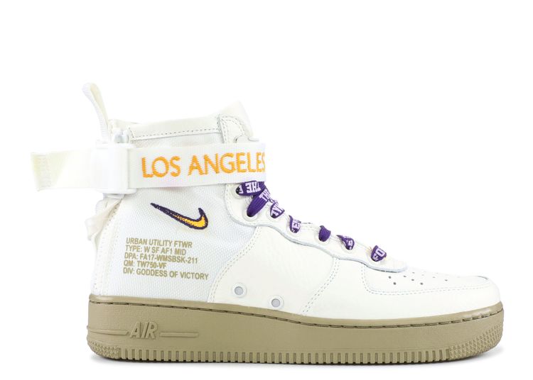 air force 1 mid lakers