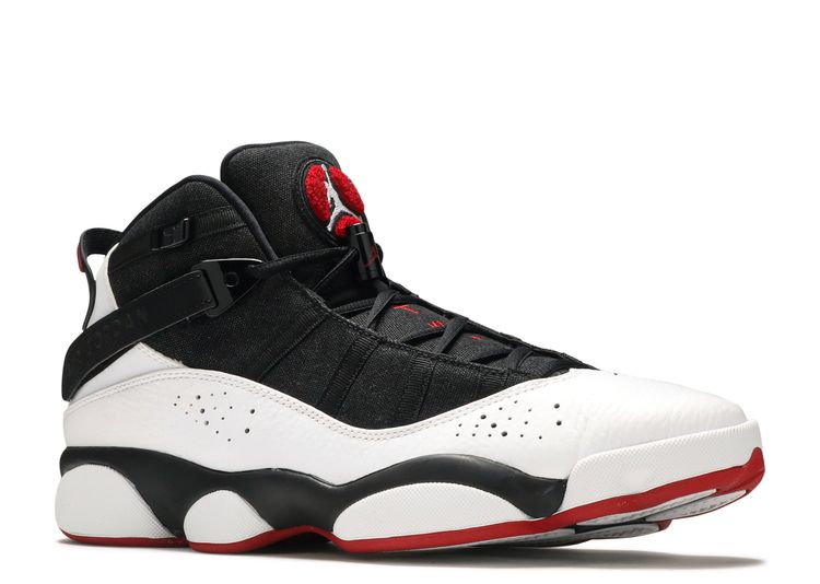 Jordan 6 Rings 'Black White Gym Red 