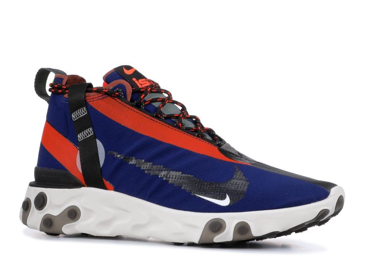 nike react runner mid wr ispa blue