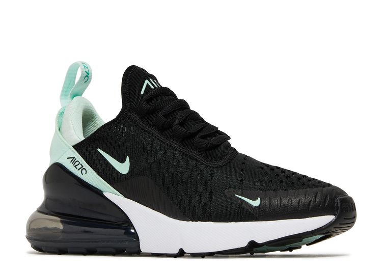 nike air max 270 turquoise and black