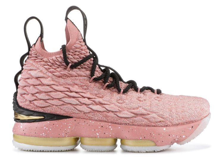 lebron 15 pink and gold