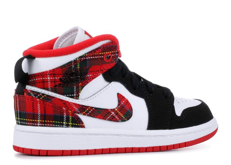 jordan ones plaid