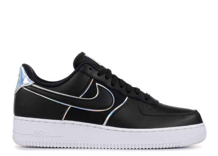 Air Force 1 Low '07 LV8 'Black Iridescent Outline'