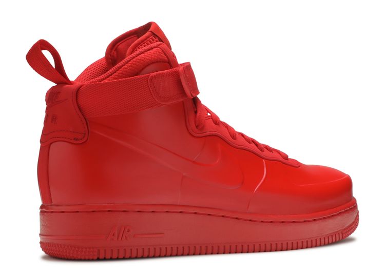 all red air force 1 foamposite