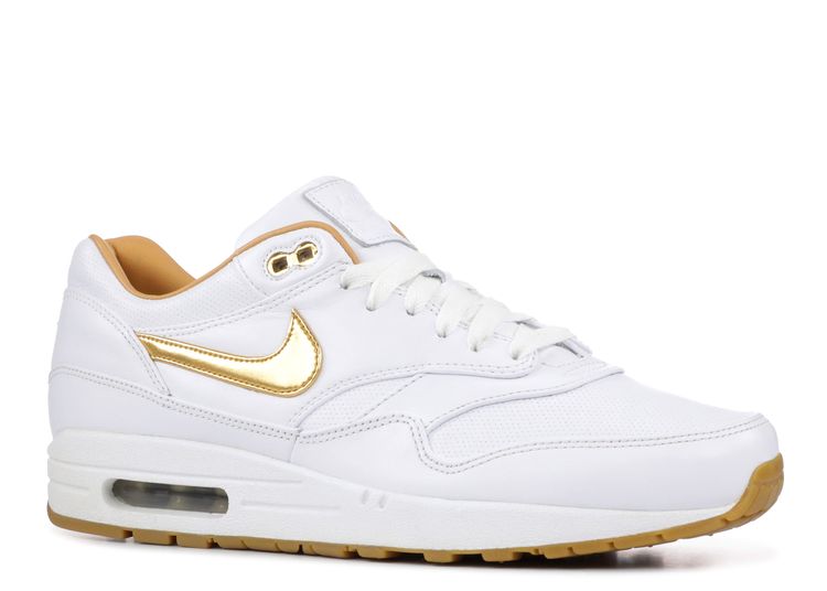 white and gold air max thea