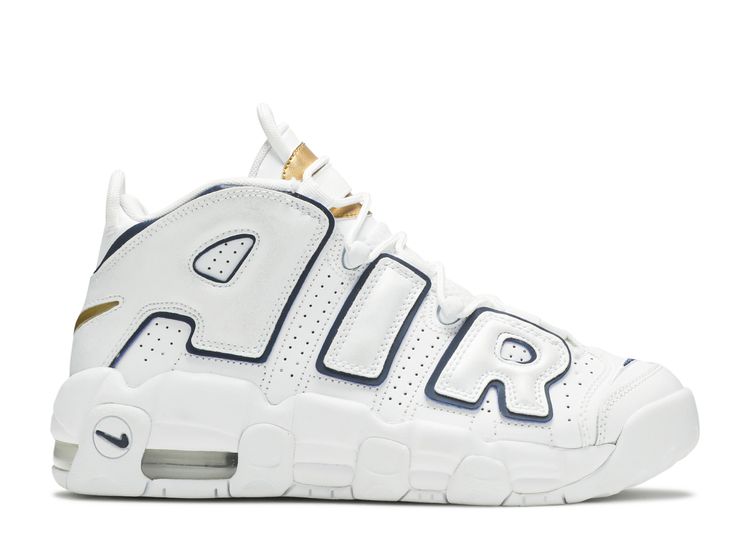nike air more uptempo gold