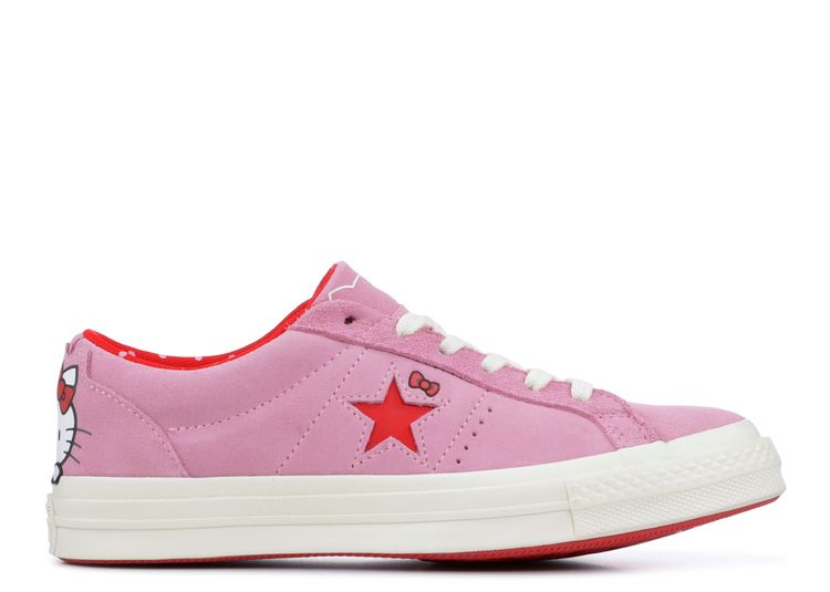 converse x hello kitty one star low top