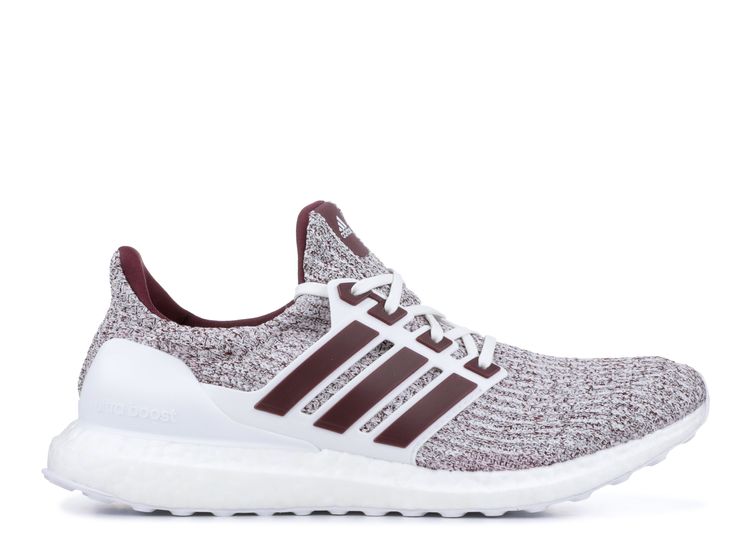 adidas ultra boost maroon and white