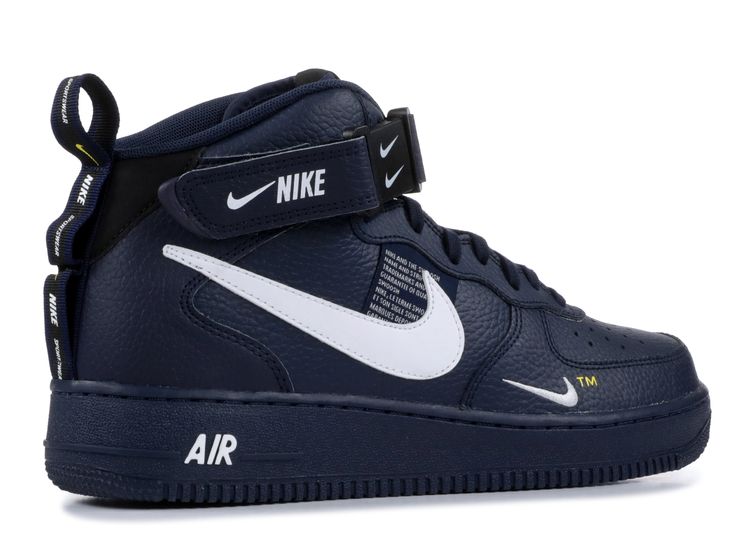 Air Force 1 '07 Mid LV8 'Navy' - Nike - 804609 403 - navy