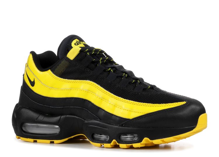 yellow and white air max 95