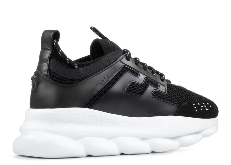 Versace Chain Reaction Sneakers Black/White
