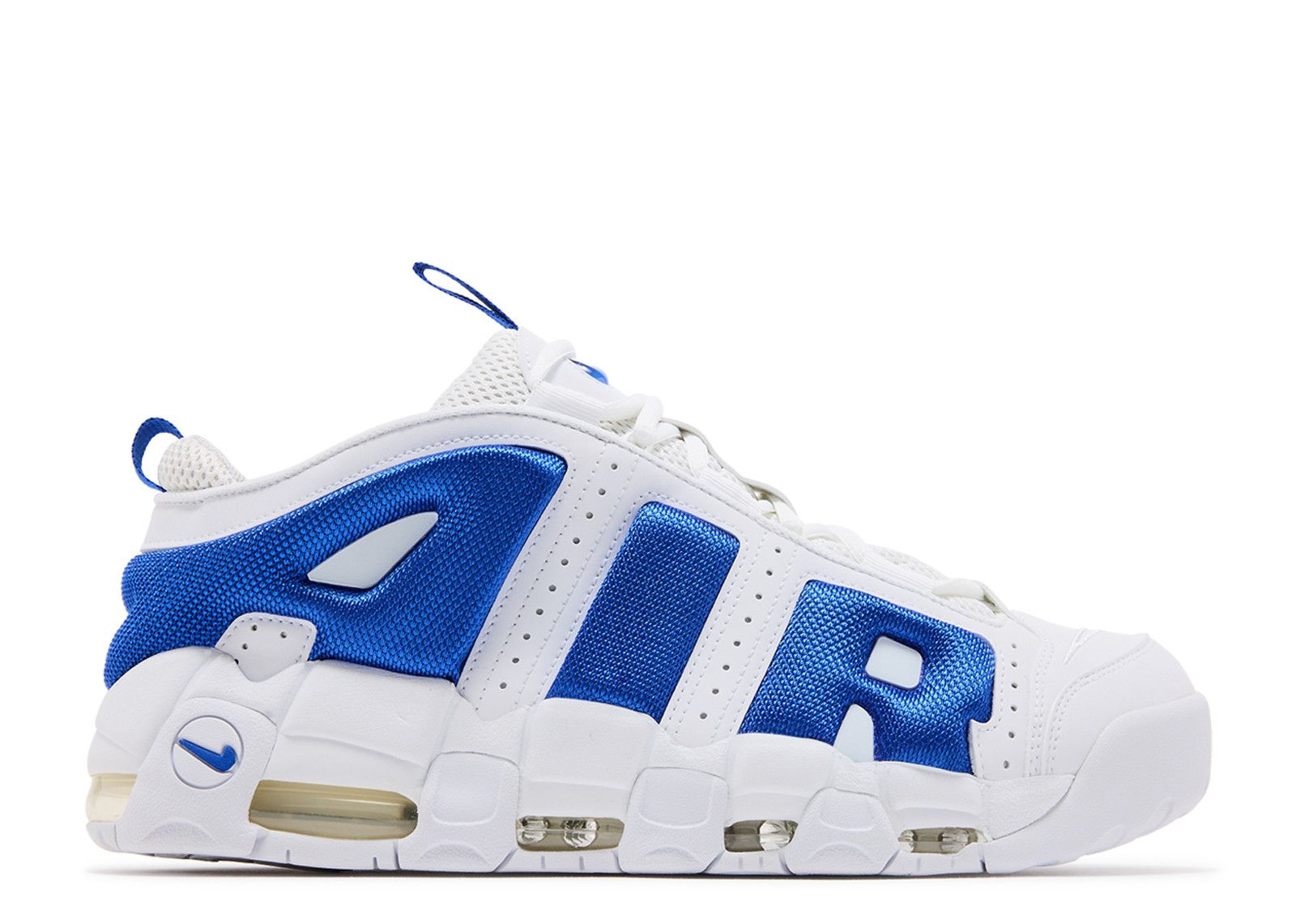 Air More Uptempo Low 'White Hyper Royal' - Nike - FZ3055 101