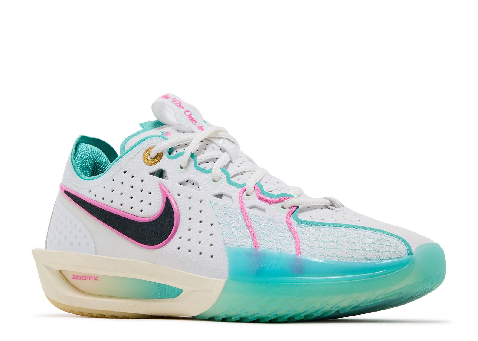 Air Zoom GT Cut 3 EP 'White Teal Playful Pink' - Nike - HM3699 161