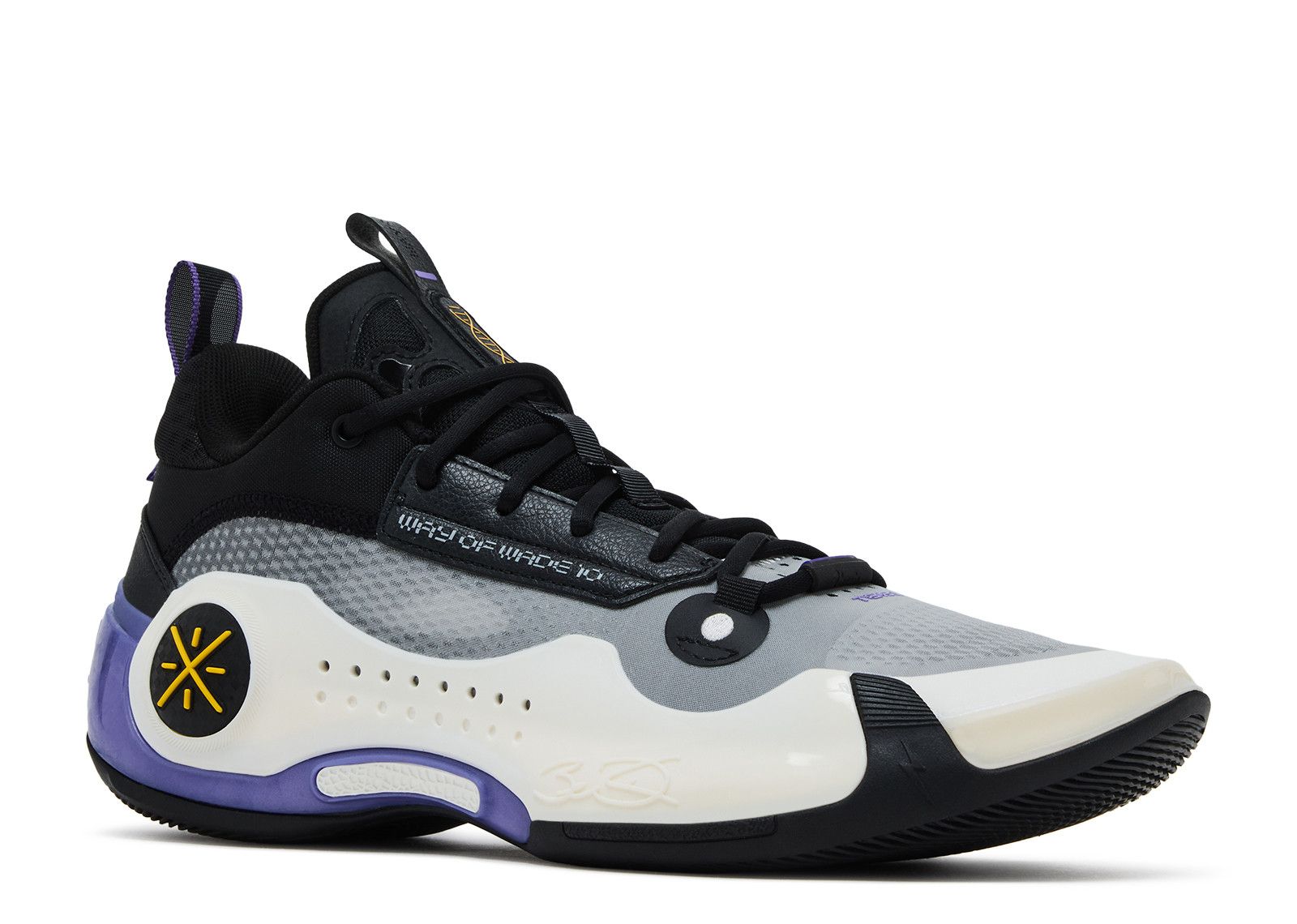 Way Of Wade 10 Low 'Crab Shell' - Li Ning - ABAS083 9 - black/grey