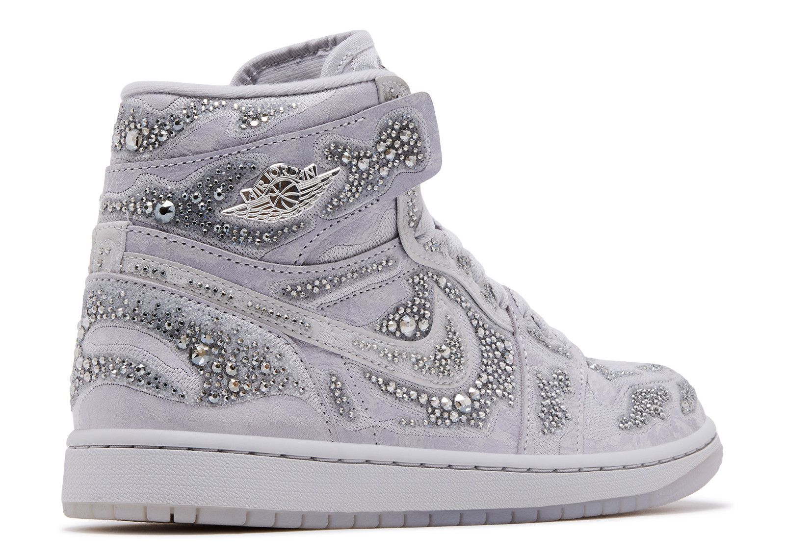 Swarovski X Wmns Jordan 1 High OG 'Vast Grey' - Air Jordan