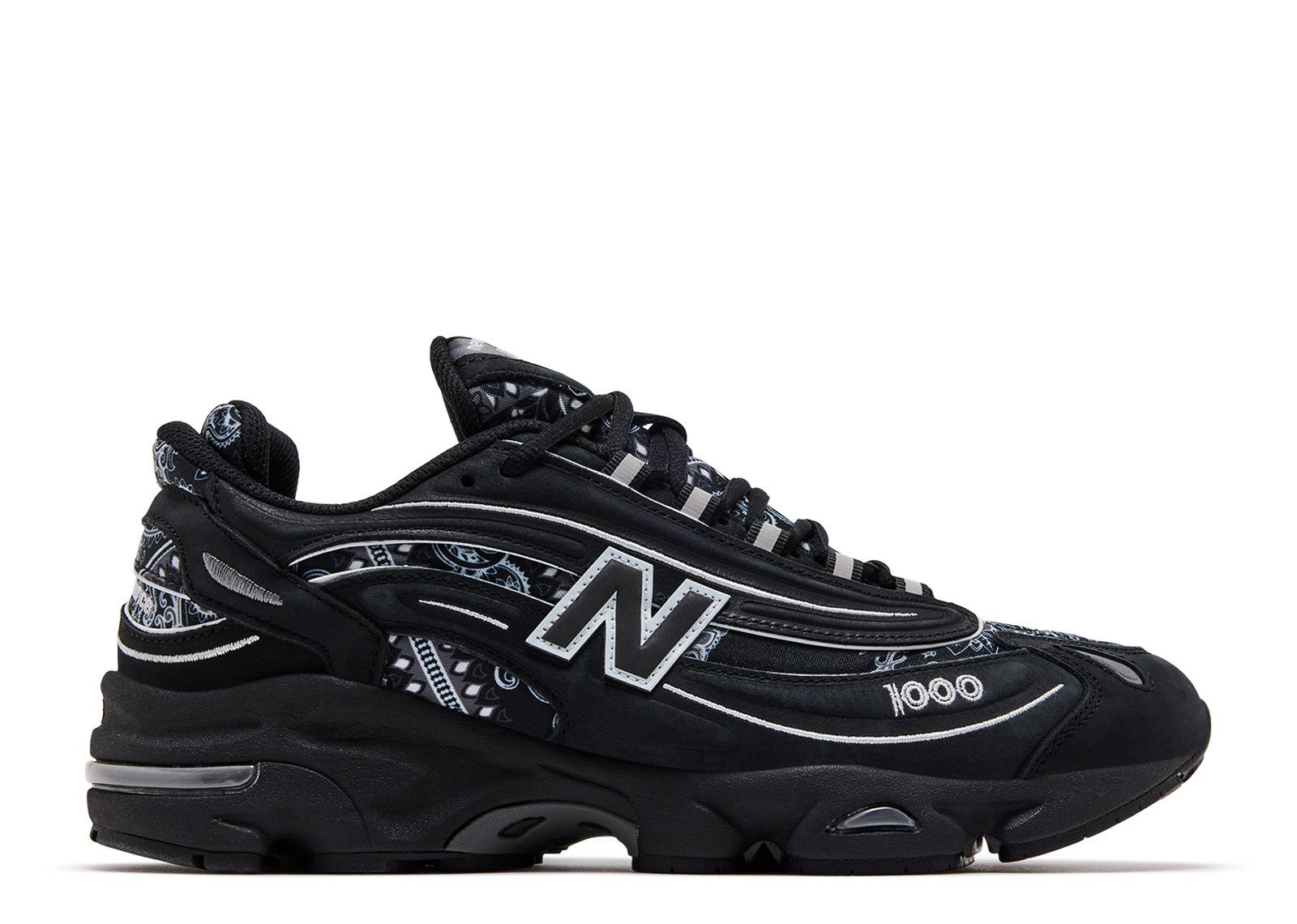 New Balance 9060 'Triple Black Leather' - New Balance - U9060NRI