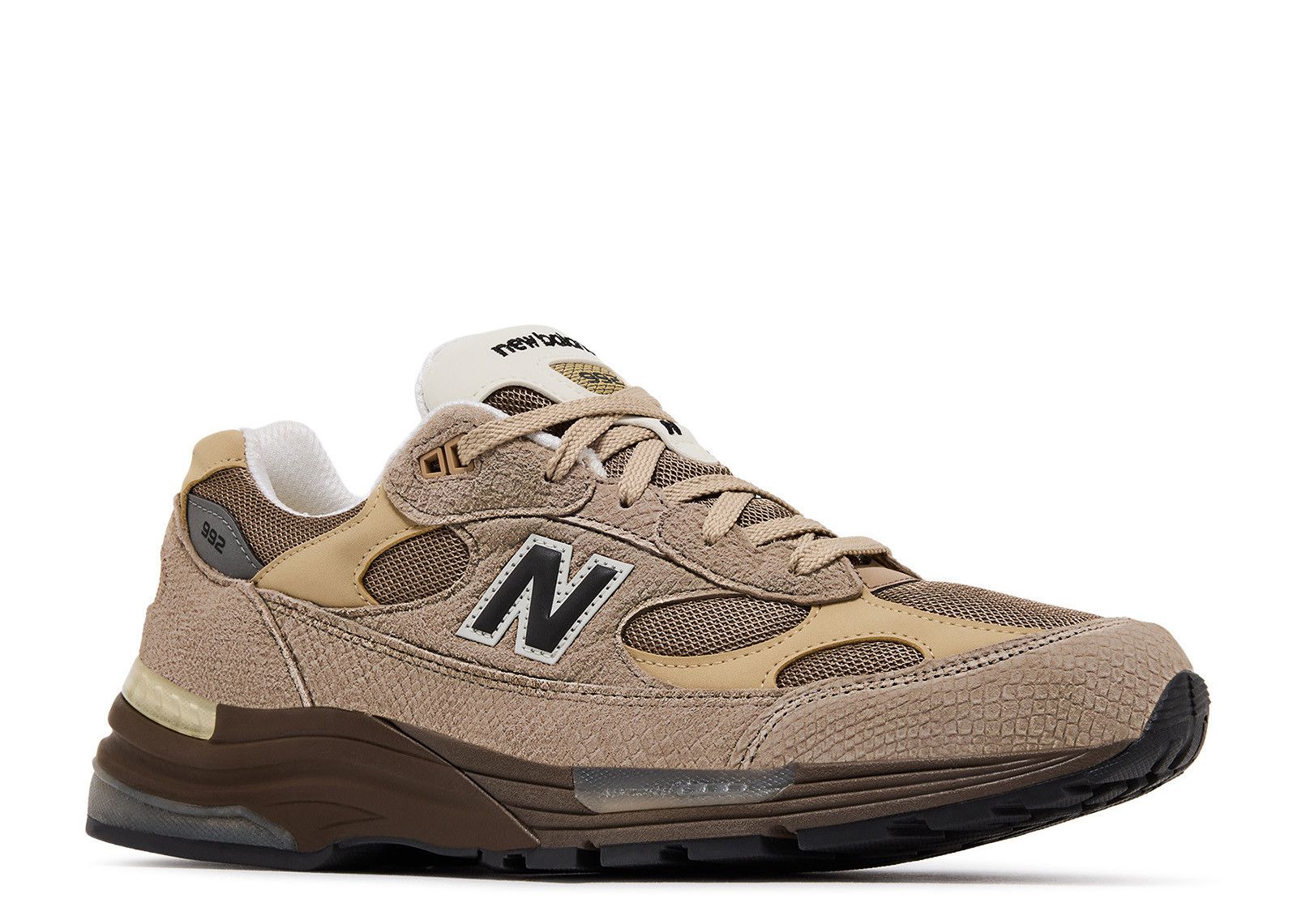 靴 New Balance 993.990v5.990.2002r New Balance Teddy Santis X 992 Made In USA 'Driftwood Rich Oak