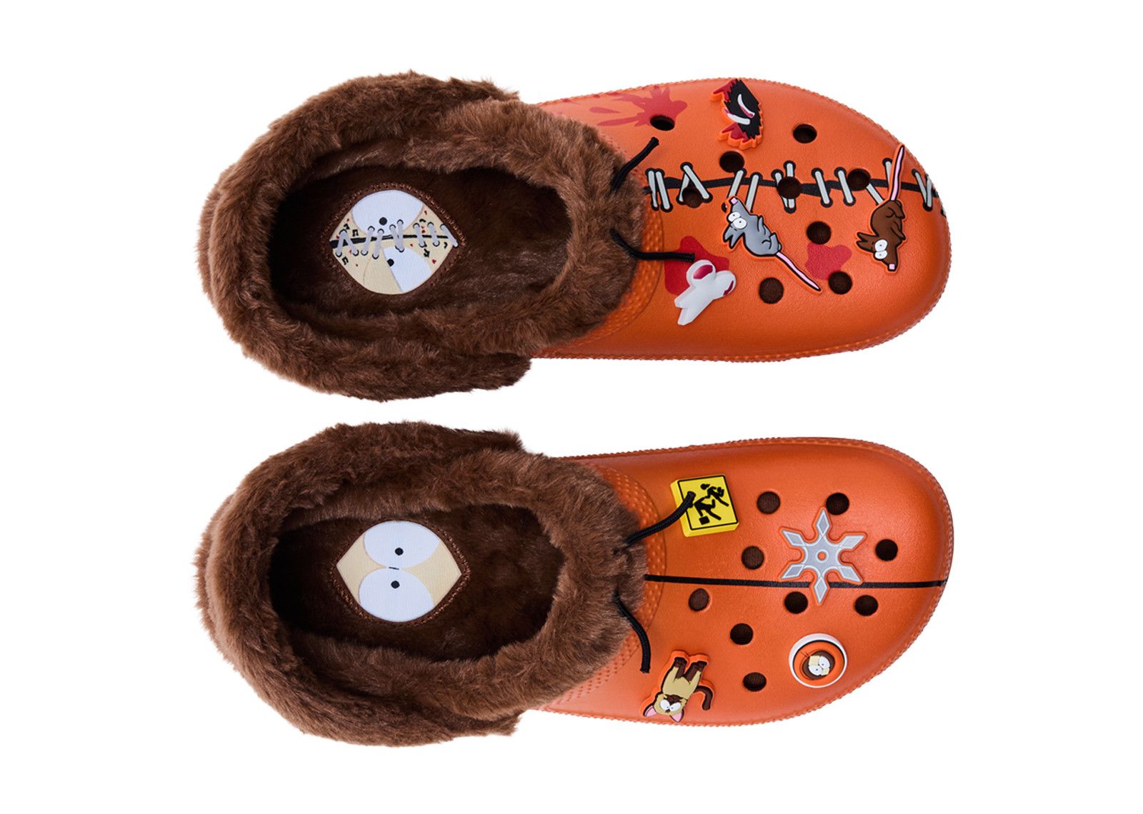 Crocs South Park Kenny Classic Lined Clog Orange 211499-90H Mens 10 Womens 12 Crocs x Kenny South Park Classic Lined Clogs | Mercari main image 4