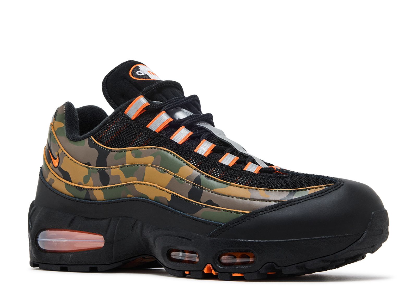 Air Max 95 OG 'Orange Camo' - Nike - HQ1973 001 - black/safety