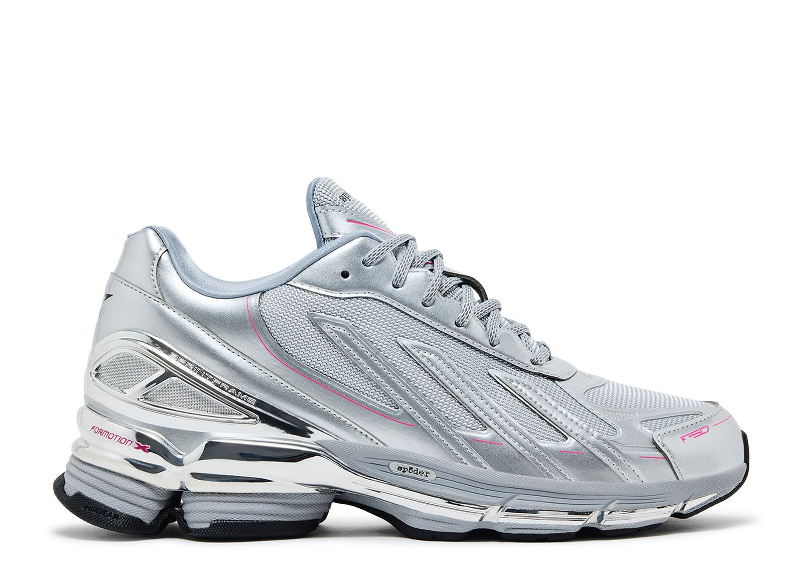 Sp5der x F50 Formotion 'Silver Metallic'