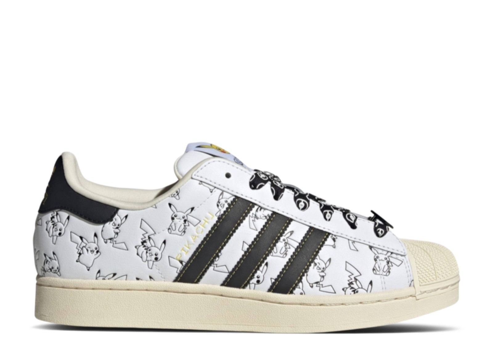 Pokémon x adidas Superstar 'Pikachu White'