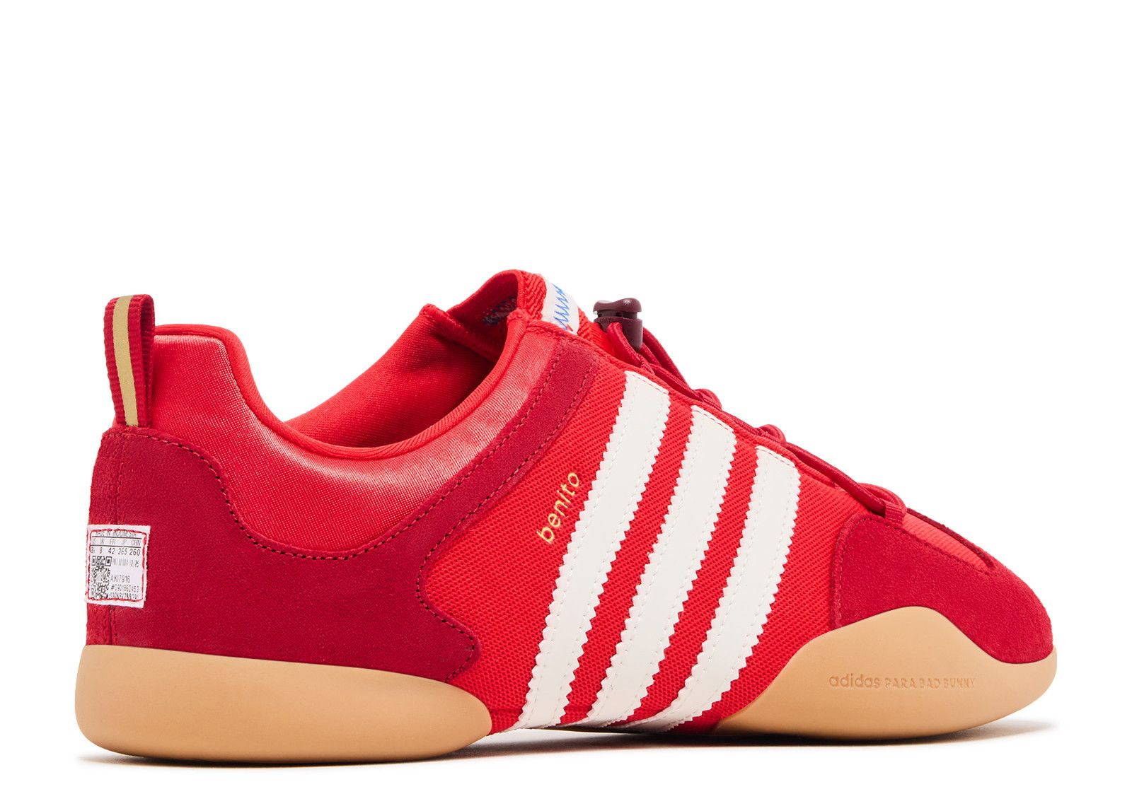 Bad Bunny X Adidas Ballerina 'Vivid Red' - Adidas - KI7916 - vivid
