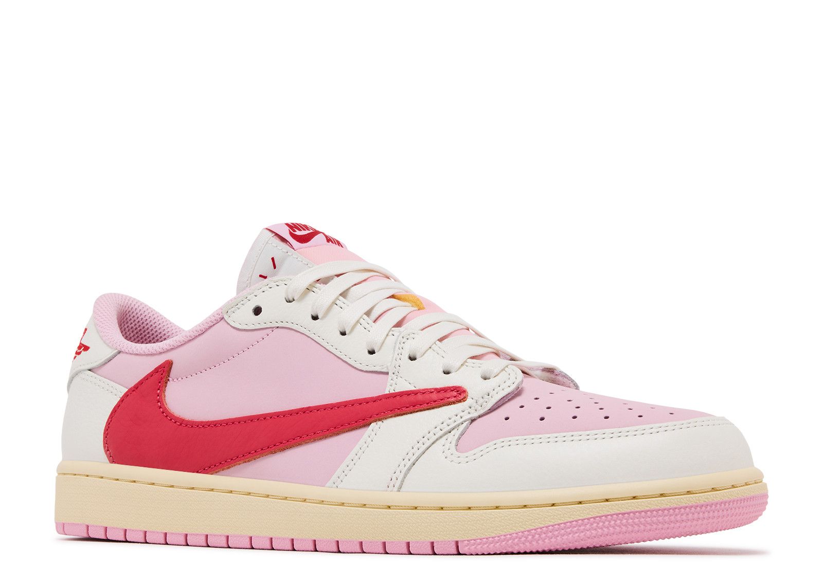 Travis Scott x Jordan 1 Retro Low OG 'Shy Pink' Drawing | Flight Club