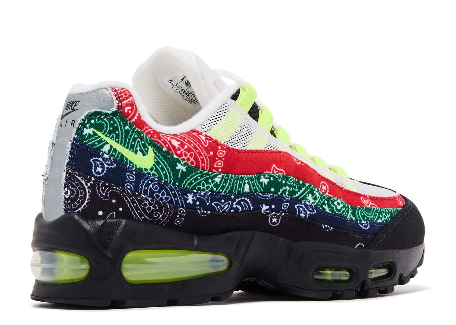 【新品】NIKE PS AIRMAX95 ネオン 20cm Air Max 95 OG 'Big Bubble Paisley Neon' - Nike - IQ0620 100 - sail