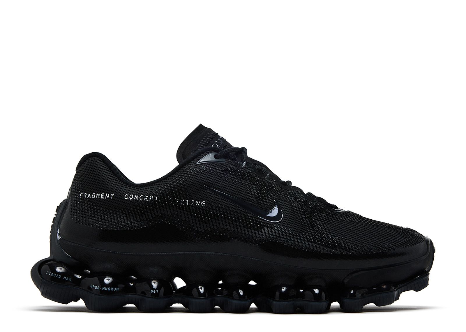 Fragment Design x Nike Air Liquid Max 'Black Anthracite'